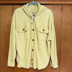 American Eagle Cream Knit Sweater